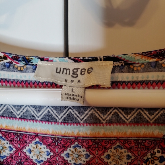 Umgee| Boho style mini dress size Large - Picture 5 of 13
